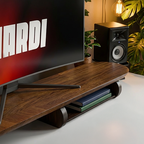 Desk Shelf - Brown - Image 5