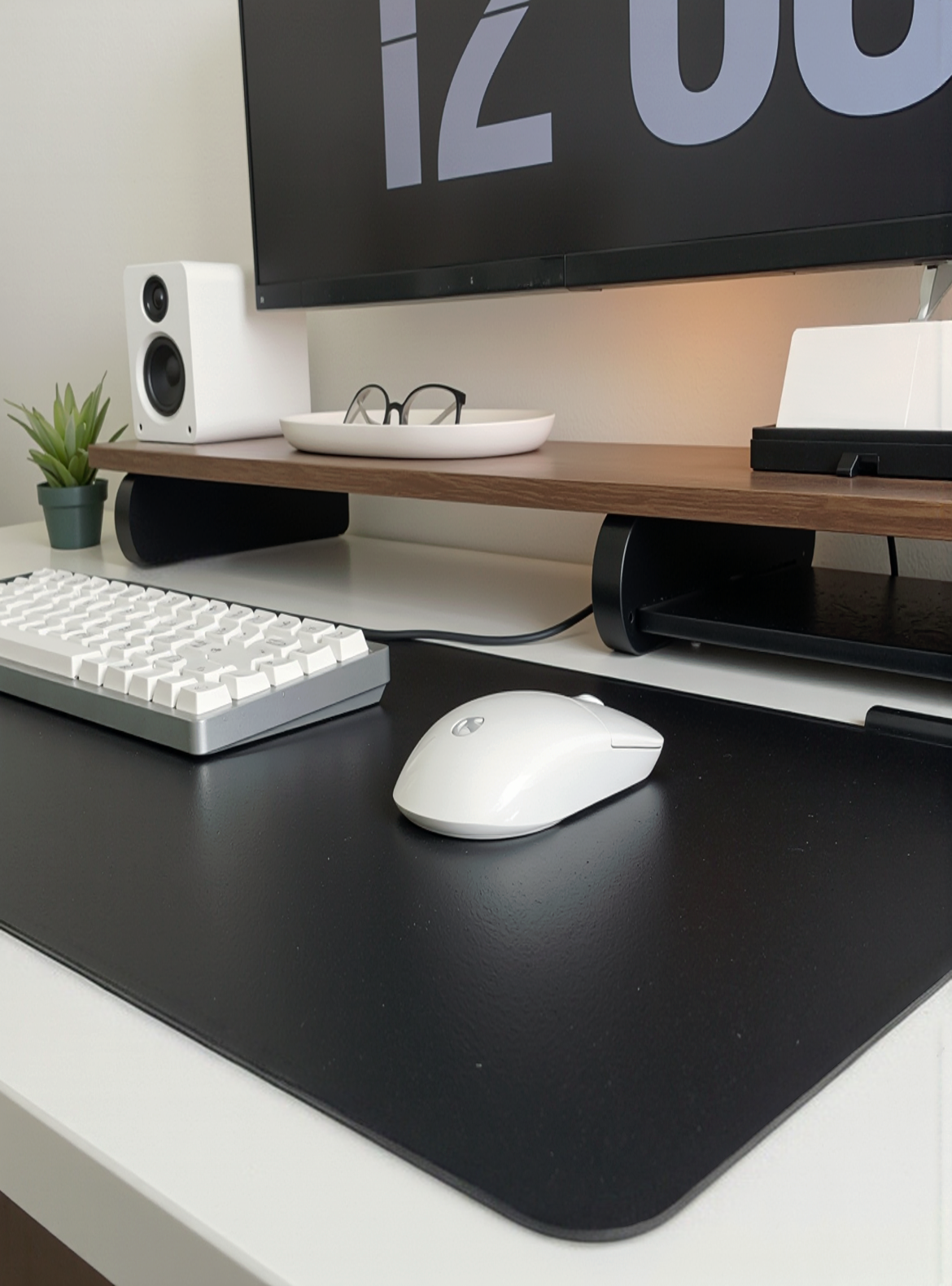 Large Desk Pad - Black - Image 7